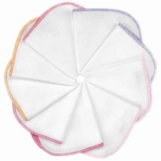 Makian Molton Flanell Baby Waschlappen 9er Pack 30 x 30 cm - Rosa Pink 1 Makian Molton Flanell Baby Waschlappen 9er Pack 30 x 30 cm - Rosa Pink