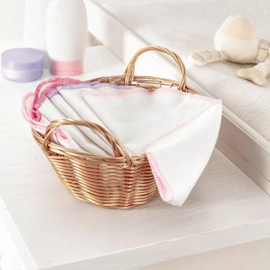 Makian Molton Flanell Baby Waschlappen 9er Pack 30 x 30 cm - Rosa Pink 5 Makian Molton Flanell Baby Waschlappen 9er Pack 30 x 30 cm - Rosa Pink – Bild 5