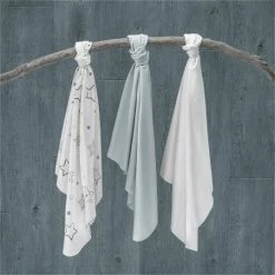 Wickeln Verkaufsladen -Wickeln Verkaufsladen makian moltontuch 3er pack sterne weiss grau mz 3 d1