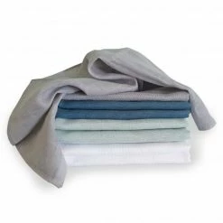 Makian Mullwindel / Mulltuch 8er Pack 80 x 80 cm - Patina / Mint