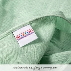 Makian Mullwindel / Mulltuch 8er Pack 80 x 80 cm - Patina / Mint -Wickeln Verkaufsladen makian mullwindel mulltuch 8er pack 80 x 80 cm patina mint mbp 8 d3