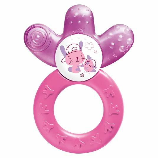 MAM Kühl-Beißring Cooler - Pink Lila 1 MAM Kühl-Beißring Cooler - Pink Lila