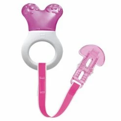 MAM Kühl-Beißring Mini Cooler & Clip - Pink