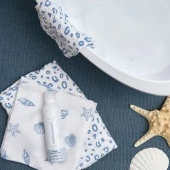 Meyco Mullwindel / Mulltuch / Pucktuch - Swaddle - 3er Pack 70 x 70 cm - Shells Denim -Wickeln Verkaufsladen meyco mullwindel mulltuch pucktuch swaddle 3er pack 70 x 70 cm shells denim 452031 d2