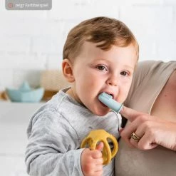 Nattou Fingerzahnbürste 2er Pack mit Aufberwarungsbox - Ochre Old Pink -Wickeln Verkaufsladen nattou fingerzahnburste 2er pack mit aufberwarungsbox ochre old pink 876681 d3