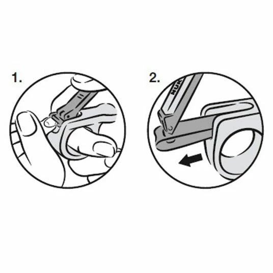 Nuk Nagelknipser - Beige 2 Nuk Nagelknipser - Beige – Bild 2