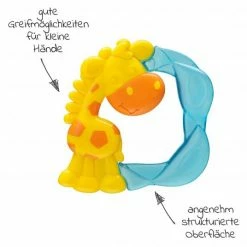 Playgro Beißring Jerry Giraffe - wassergefüllt - Giraffe -Wickeln Verkaufsladen playgro beissring jerry giraffe wassergefullt giraffe 4023200991001 d2