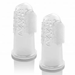 Reer Fingerzahnbürste 2 Stück aus Silikon