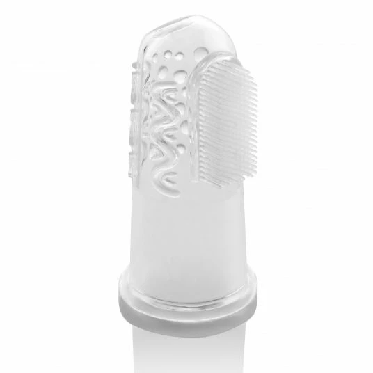 Reer Fingerzahnbürste 2 Stück aus Silikon 2 Reer Fingerzahnbürste 2 Stück aus Silikon – Bild 2