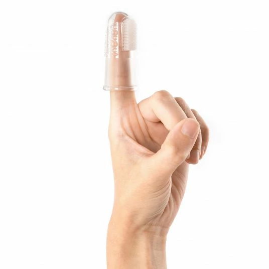 Reer Fingerzahnbürste 2 Stück aus Silikon 6 Reer Fingerzahnbürste 2 Stück aus Silikon – Bild 6