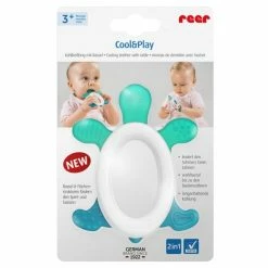 Reer Kühlbeißring Cool&Play mit Rassel - Schildkröte -Wickeln Verkaufsladen reer kuhlbeissring cool play mit rassel schildkrote 79203 d3