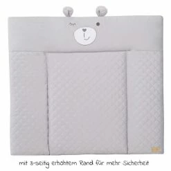 Roba Wickelauflage Soft 75 x 85 cm - Roba Style Sammy - Silbergrau -Wickeln Verkaufsladen roba wickelauflage soft 75 x 85 cm roba style sammy silbergrau 308017 v230 d2