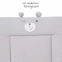 Roba Wickelauflage Soft 75 x 85 cm - Roba Style Sammy - Silbergrau -Wickeln Verkaufsladen roba wickelauflage soft 75 x 85 cm roba style sammy silbergrau 308017 v230 d3