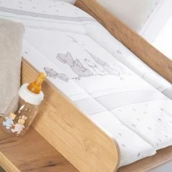 Roba Wickelauflage Soft 75 x 85 cm - Sternenzauber - Weiß -Wickeln Verkaufsladen roba wickelauflage soft 75 x 85 cm sternenzauber weiss 0817 s209 d5