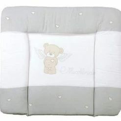 Roba Wickelauflage Soft - Heartbreakerbär - Grau