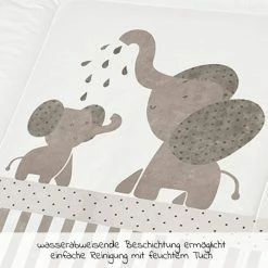 Rotho Babydesign Folien-Wickelauflage - Modern Elephants -Wickeln Verkaufsladen rotho babydesign folien wickelauflage modern elephants 200620001cg sp d2