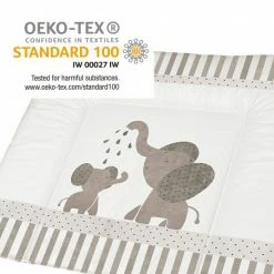 Rotho Babydesign Folien-Wickelauflage - Modern Elephants -Wickeln Verkaufsladen rotho babydesign folien wickelauflage modern elephants 200620001cg sp d4