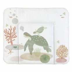 Rotho Babydesign Folien-Wickelauflage - Sea Life - Weiß
