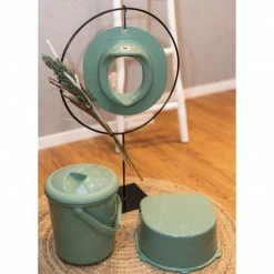 Rotho Babydesign Windeleimer Bella Bambina - Shale Green -Wickeln Verkaufsladen rotho babydesign windeleimer bella bambina shale green 2002103300001 d3