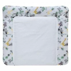 Schardt Wickelauflage mit Frottee-Bezug 75 x 80 cm - Jungle - Kollektion 2022