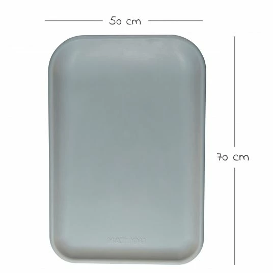 Nattou Wickelunterlage Softy 50x 70 - Grau 5 Nattou Wickelunterlage Softy 50x 70 - Grau – Bild 5