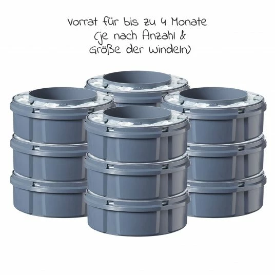 Tommee Tippee Nachfüllkassette für Windeleimer Twist and Click Sangenic - 12er Pack - Greenfilm™ 2 Tommee Tippee Nachfüllkassette für Windeleimer Twist and Click Sangenic - 12er Pack - Greenfilm™ – Bild 2