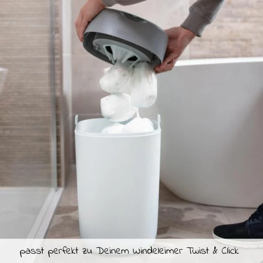 Tommee Tippee Nachfüllkassette für Windeleimer Twist and Click Sangenic - 12er Pack - Greenfilm™ 3 Tommee Tippee Nachfüllkassette für Windeleimer Twist and Click Sangenic - 12er Pack - Greenfilm™ – Bild 3