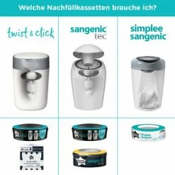 Tommee Tippee Nachfüllkassette für Windeleimer Twist and Click Sangenic - 12er Pack - Greenfilm™ 9 Tommee Tippee Nachfüllkassette für Windeleimer Twist and Click Sangenic - 12er Pack - Greenfilm™ -Wickeln Verkaufsladen tommee tippee nachfullkassette fur windeleimer twist and click advanced 12er pack greenfilm 85201003 d3