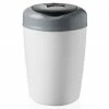 Tommee Tippee Windeleimer Simplee Sangenic inkl. 1 Nachfüllkassette - Greenfilm™ - Weiß Grau