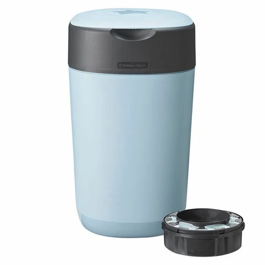 Tommee Tippee Windeleimer Twist and Click Sangenic inkl. 1 Nachfüllkassette - Greenfilm™ - Blau 1 Tommee Tippee Windeleimer Twist and Click Sangenic inkl. 1 Nachfüllkassette - Greenfilm™ - Blau