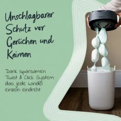 Tommee Tippee Windeleimer Twist and Click Sangenic inkl. 6 Nachfüllkassetten - Greenfilm™ - Weiß 8 Tommee Tippee Windeleimer Twist and Click Sangenic inkl. 6 Nachfüllkassetten - Greenfilm™ - Weiß -Wickeln Verkaufsladen tommee tippee windeleimer twist and click sangenic inkl 6 nachfullkassetten greenfilm weiss 85201903 d2