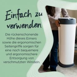 Tommee Tippee Windeleimer Twist and Click Sangenic XL inkl. 1 Nachfüllkassette - Greenfilm™ - Weiß 8 Tommee Tippee Windeleimer Twist and Click Sangenic XL inkl. 1 Nachfüllkassette - Greenfilm™ - Weiß -Wickeln Verkaufsladen tommee tippee windeleimer twist and click sangenic xl inkl 1 nachfullkassette greenfilm weiss 83501401 d2