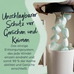 Tommee Tippee Windeleimer Twist and Click Sangenic XL inkl. 1 Nachfüllkassette - Greenfilm™ - Weiß 10 Tommee Tippee Windeleimer Twist and Click Sangenic XL inkl. 1 Nachfüllkassette - Greenfilm™ - Weiß -Wickeln Verkaufsladen tommee tippee windeleimer twist and click sangenic xl inkl 1 nachfullkassette greenfilm weiss 83501401 d4